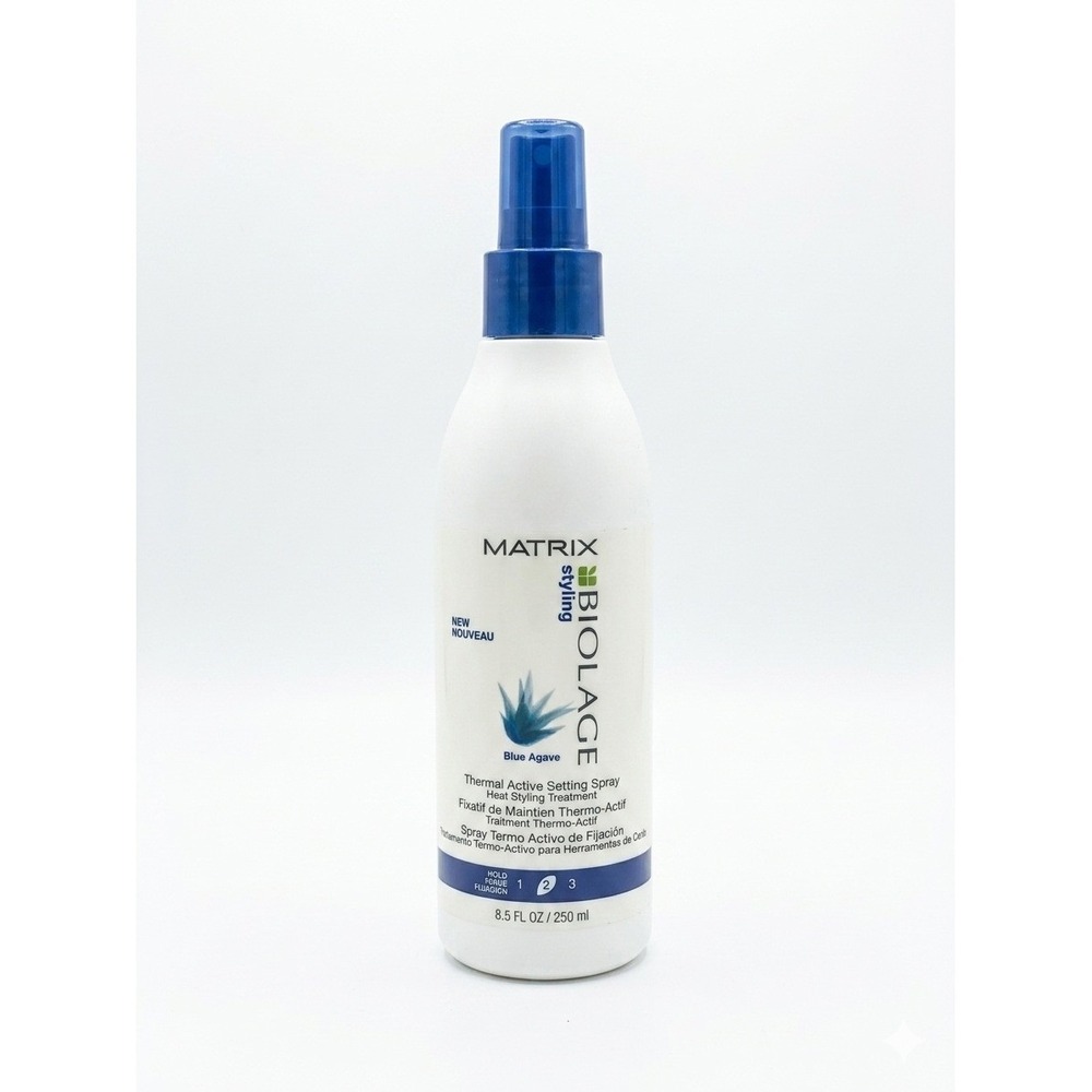 Matrix Biolage Blue Agave Thermal Active Setting Spray 8.5oz Discontinued NEW